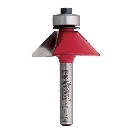 Diablo Freud 1-11/32 in. D X 1-11/32 in. X 2-3/16 in. L Carbide Chamfer Router Bit 40-104